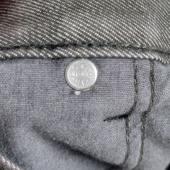 Vintage 90s Levi's Baggy Jeans Straight Leg USA (Actual 34X31) Y2K Button Fly - Picture 13 of 15